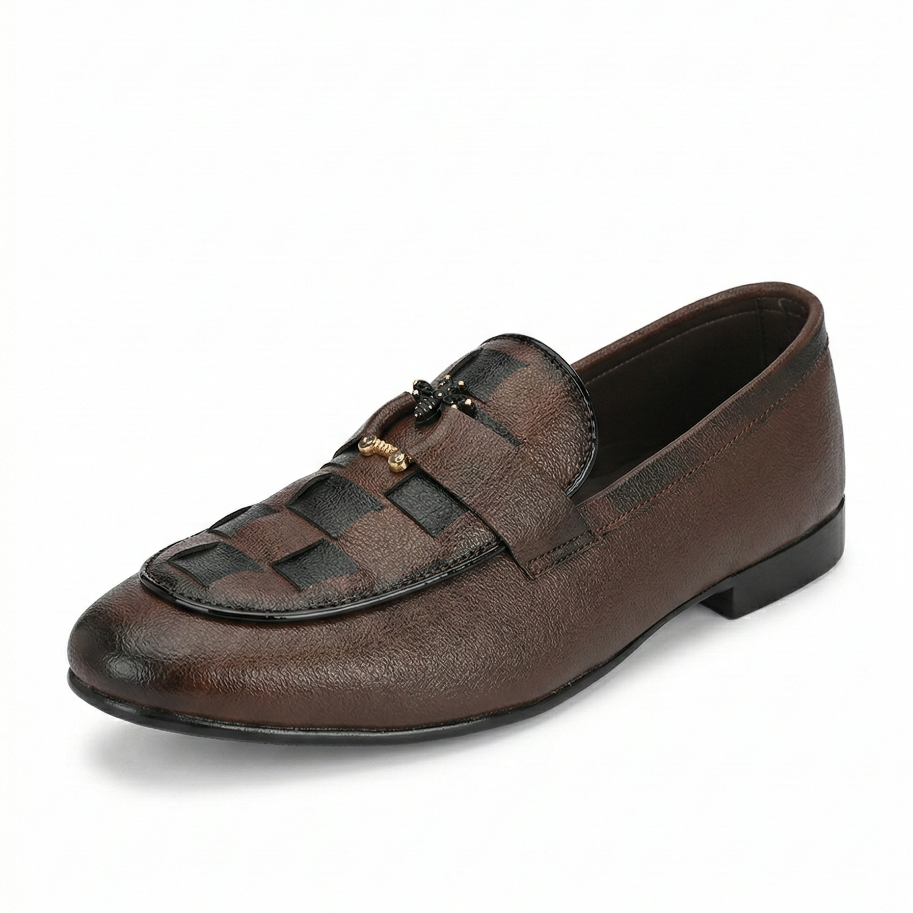 RA BROWN CROWN  SHOES- 14309