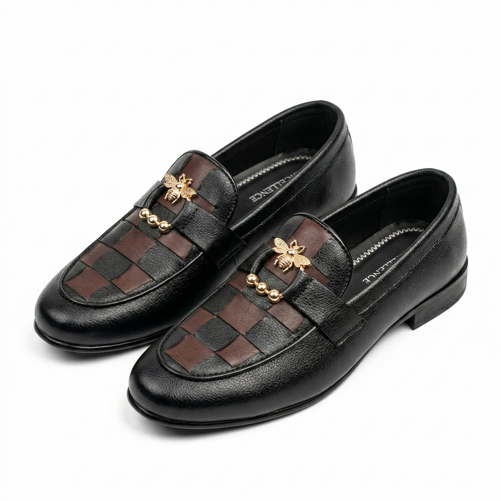 RA BLACK CROWN  SHOES- 14304