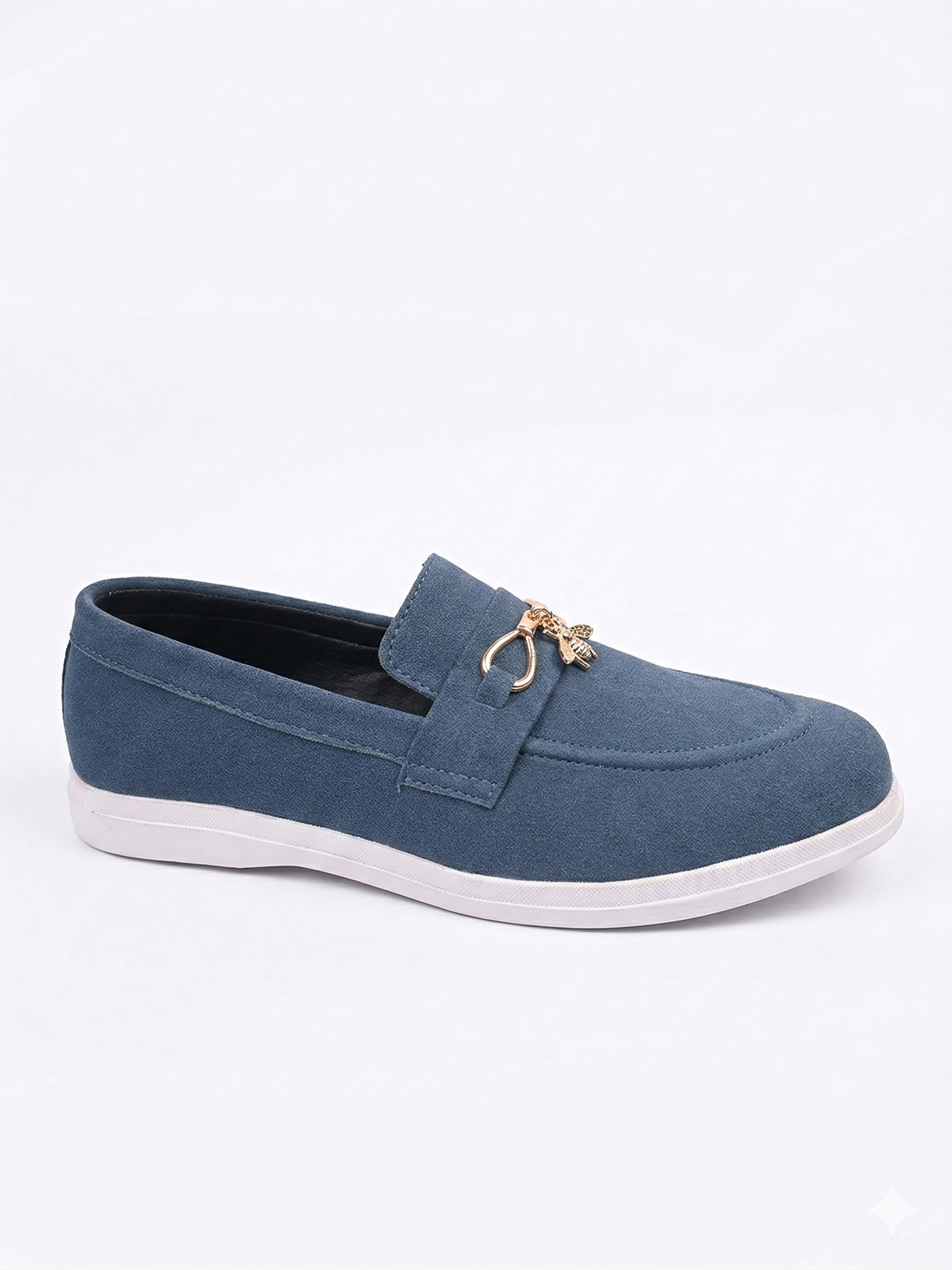 RA BLUE LOAFAR SHOES- 14308